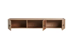 Woud Array sideboard wandmontage, 150 cm, Walnoot< Tv- & Mediameubels|Ladekasten & Dressoirs