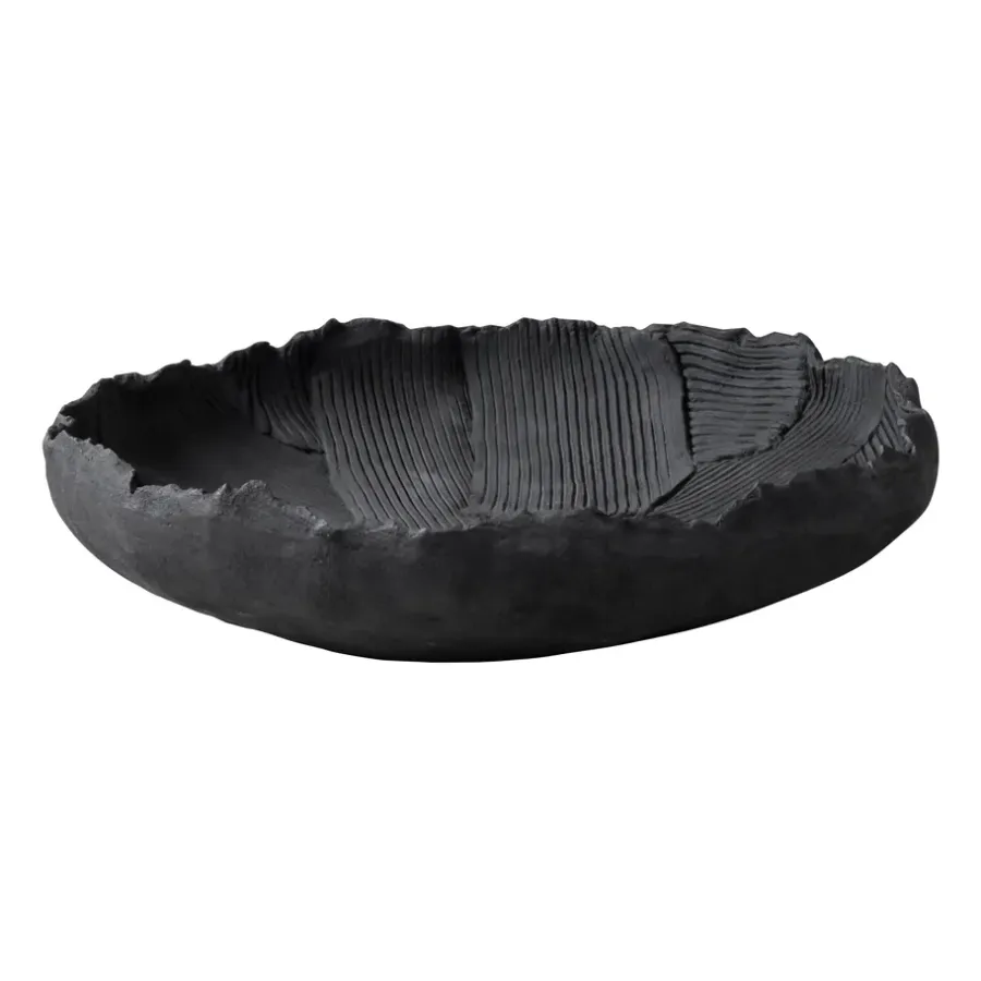 Mette Ditmer Art piece patch schaal Ø35 cm, Black< Decoratieve Schalen