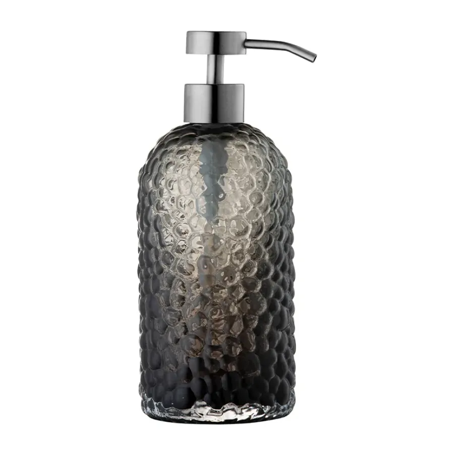 AYTM Arura zeeppompje 20 cm, Svart-silver< Zeepdispensers & Zeepschaaltjes