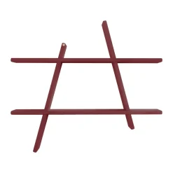 Andersen Furniture A-Shelf wandplank Special Edition, Wine red L 78x12x67 cm< Planken & Planksystemen