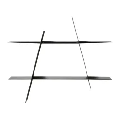Andersen Furniture A-Shelf wandrek Large 78x12x67 cm, Black< Planken & Planksystemen