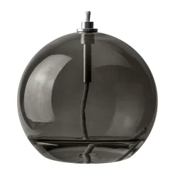 Mette Ditmer Aura olielamp medium, Smoke grey< Olie- & Petroleumlampen