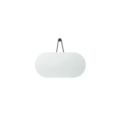 Zone Denmark A-Wall Mirror Spiegel, black, small< Wandspiegels