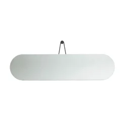 Zone Denmark A-Wall Mirror Spiegel, black, large< Wandspiegels