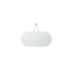 Zone Denmark A-Wall Mirror Spiegel, soft grey, small< Wandspiegels