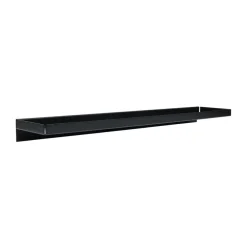 OYOY Bakku wandplank large 16x80 cm, Black< Planken & Planksystemen
