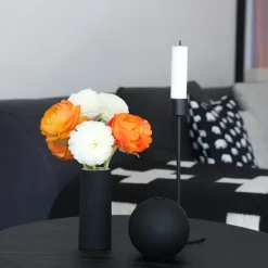Cooee Design Ball vaas black, 8 cm.< Vazen