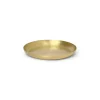 Ferm Living Basho dienblad Ø9,5 cm, Messing< Decoratieve Accessoires|Decoratieve Dienbladen