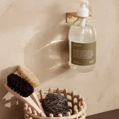 Ferm Living Basho zeephouder, Messing< Kapstokken & Hangrekken
