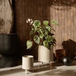 Ferm Living Bau bloempot groot Ø28 cm, Cashmere< Bloempotten