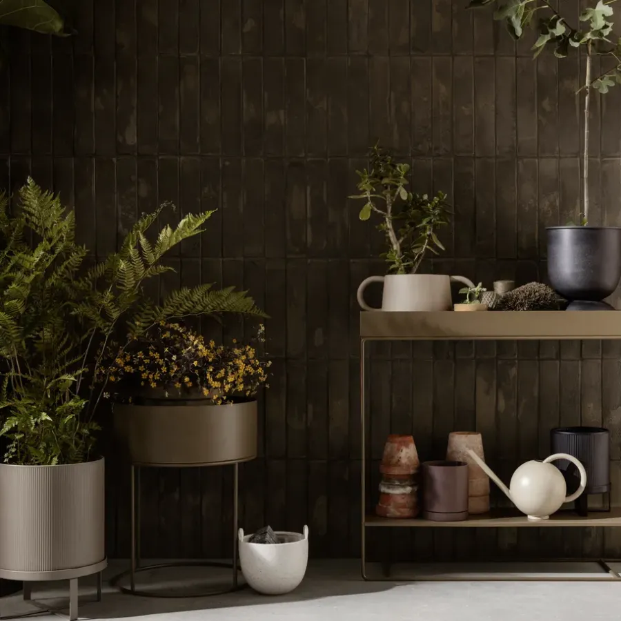 Ferm Living Bau bloempot groot Ø28 cm, Cashmere< Bloempotten