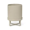 Ferm Living Bau bloempot klein Ø18 cm, Cashmere< Bloempotten