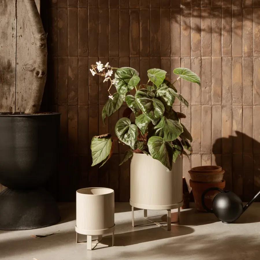 Ferm Living Bau bloempot klein Ø18 cm, Cashmere< Bloempotten