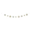 Bloomingville Bellac slinger, White< Kerstdecoraties