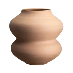 Bergs Potter Belle raw vaas 26 cm, Rosa< Vazen