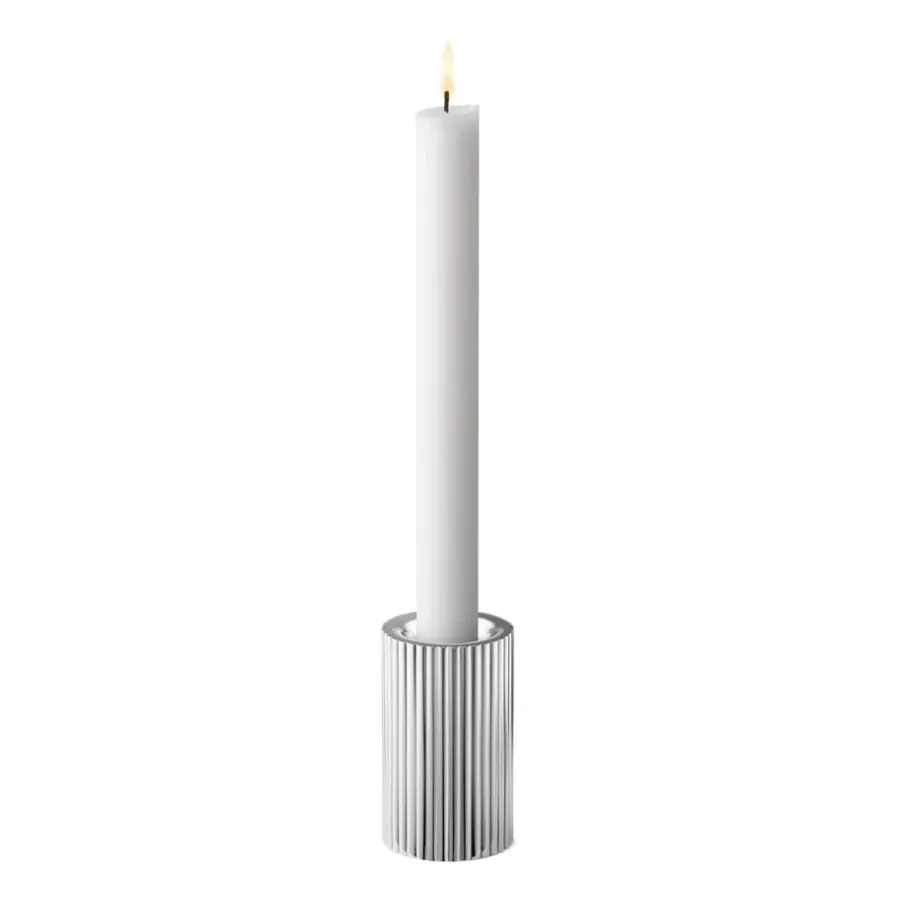 Georg Jensen Bernadotte kandelaar 3-delig, Roestvrij staal< Kandelaars