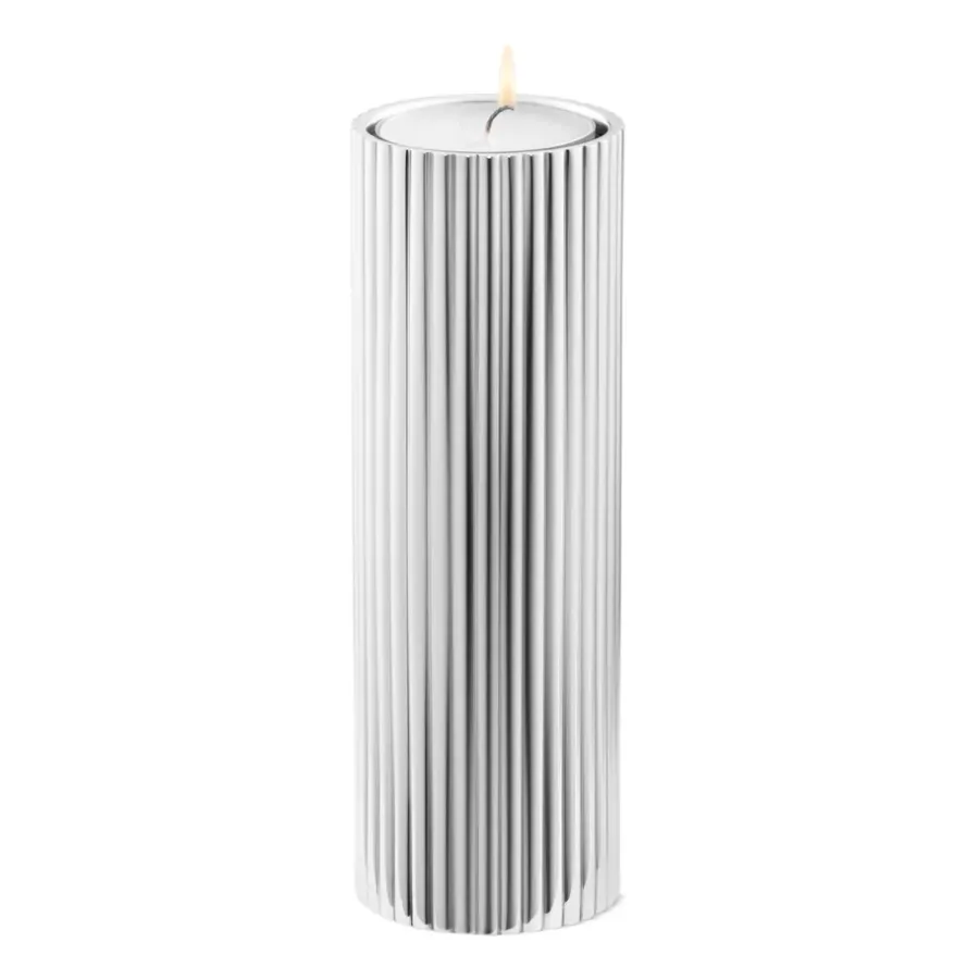 Georg Jensen Bernadotte kandelaar 3-delig, Roestvrij staal< Kandelaars