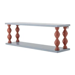 Bloomingville Bibiola plank 80x26 cm, Blauw< Planken & Planksystemen