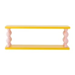 Bloomingville Bibiola plank 60x21,5 cm, Geel< Planken & Planksystemen