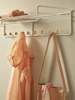 Maze Bill Hat rack L hoedenplank, Wit< Garderobehaken & Hoedenplanken