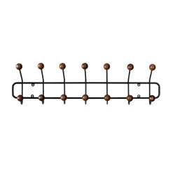 Maze Bill Horizontal S, Zwart-donkerbruin< Kapstokken & Hangrekken