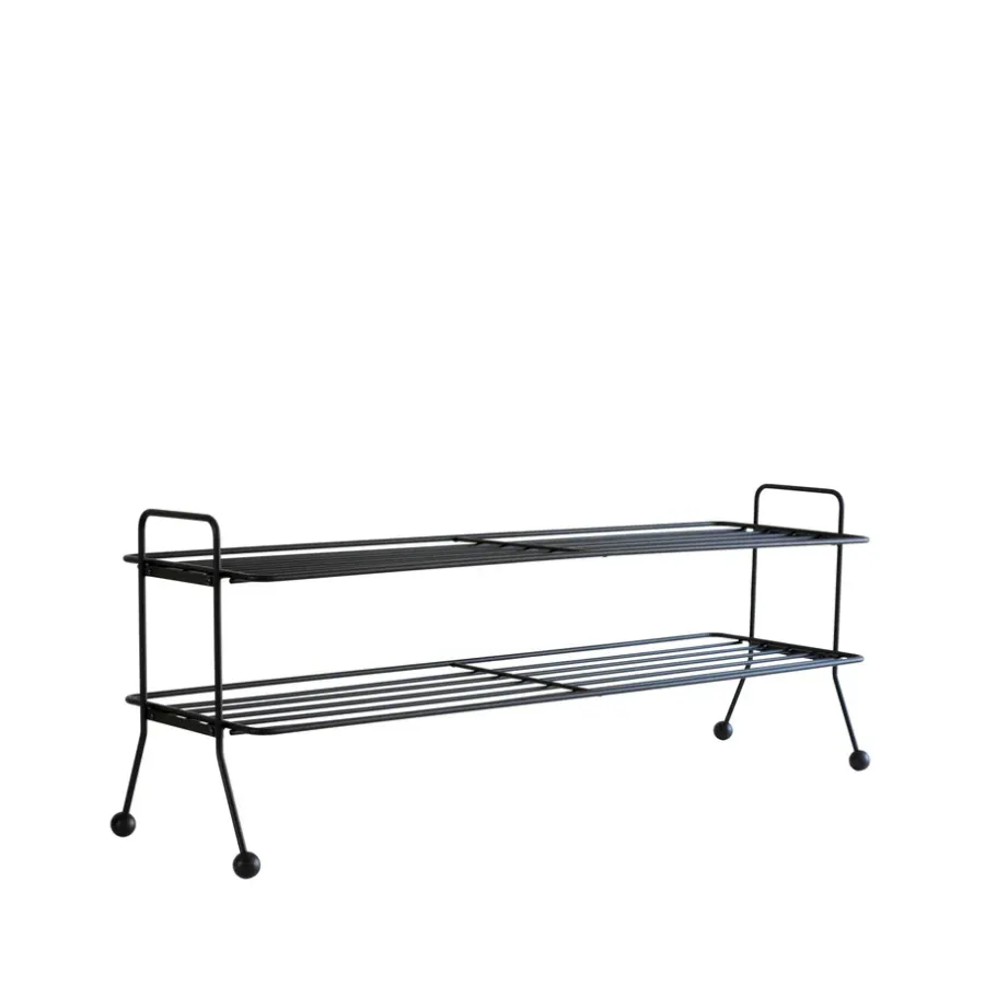 Maze Bill Shoe Shelf L Schoenenrek, zwart< Schoenenrekken