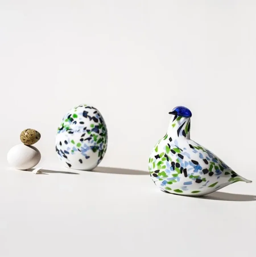 Iittala Birds by Toikka jaarlijks ei, 2024< Glaskunst|Sculpturen & Porseleinen Beelden