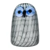 Iittala Birds by Toikka kleine uil, Grijs< Glaskunst