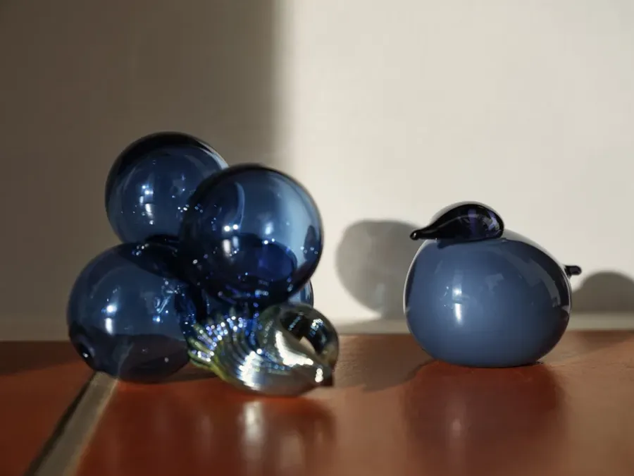 Iittala Birds by Toikka, Kuulas regen< Glaskunst|Paasdecoratie