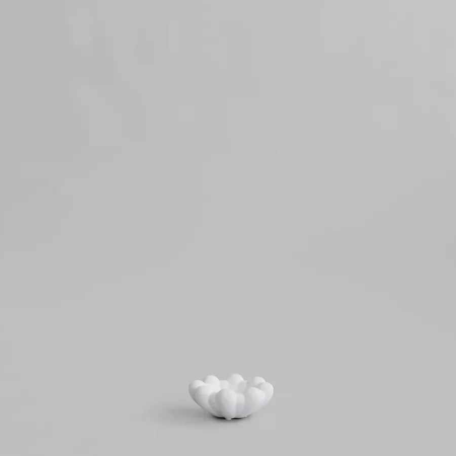 101 Copenhagen Bloom tray kom mini, Bone White< Decoratieve Schalen