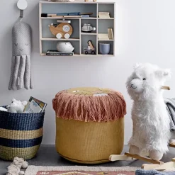 Bloomingville schommeldier, Lama< Kinderkamer Interieuraccessoires|Kinderkamer Interieuraccessoires