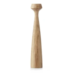 Applicata Blossom Lily kandelaar 24,5 cm, Oiled oak< Kandelaars
