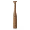 Applicata Blossom Rose kandelaar 29 cm, Oiled oak< Kandelaars