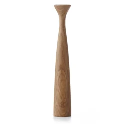 Applicata Blossom Rose kandelaar 29 cm, Oiled oak< Kandelaars