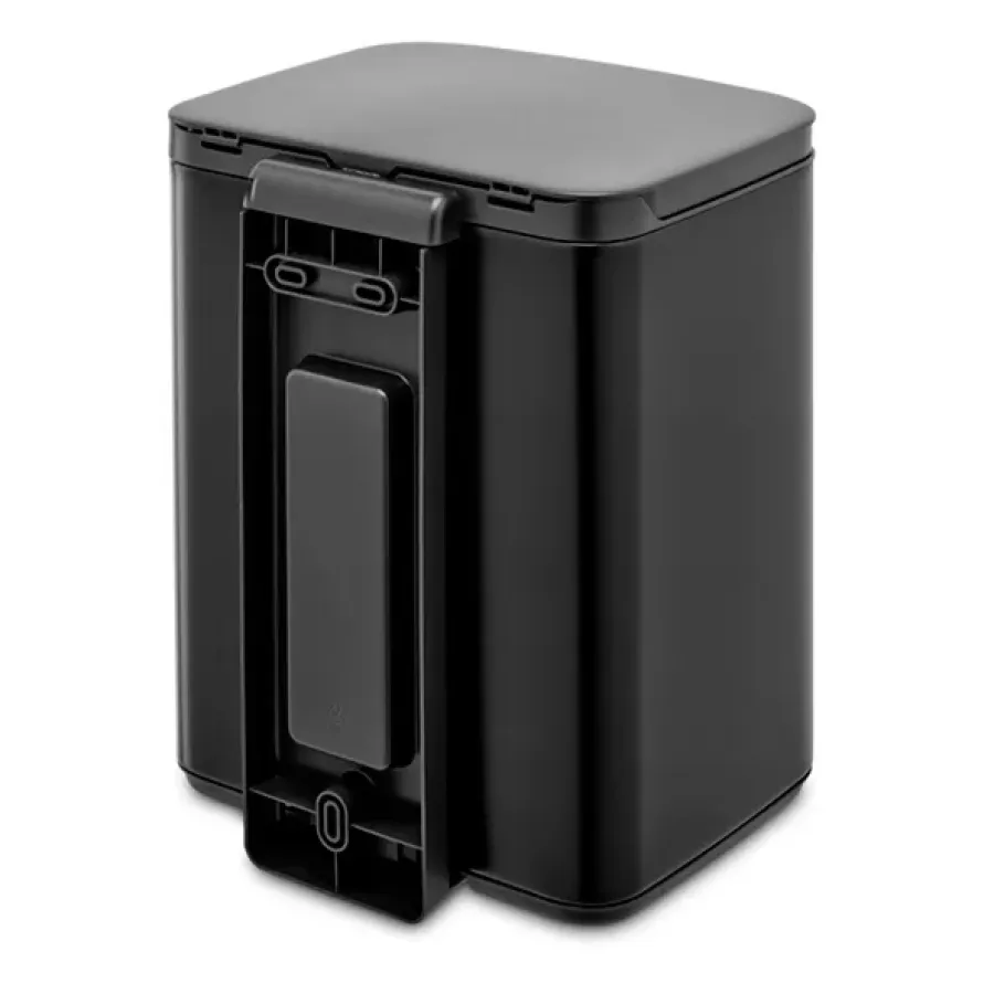Brabantia Bo afvalemmer 7 l, Matte black< Pedaalemmers