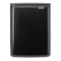 Brabantia Bo afvalemmer 12 l, Matte black< Pedaalemmers