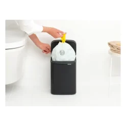 Brabantia Bo afvalemmer 4 l, Matzwart< Pedaalemmers