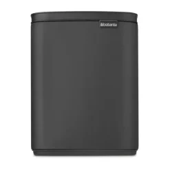 Brabantia Bo afvalemmer 7 l, Mineral Infinite Grey< Pedaalemmers