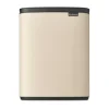 Brabantia Bo afvalemmer 12 l, Soft Beige< Pedaalemmers