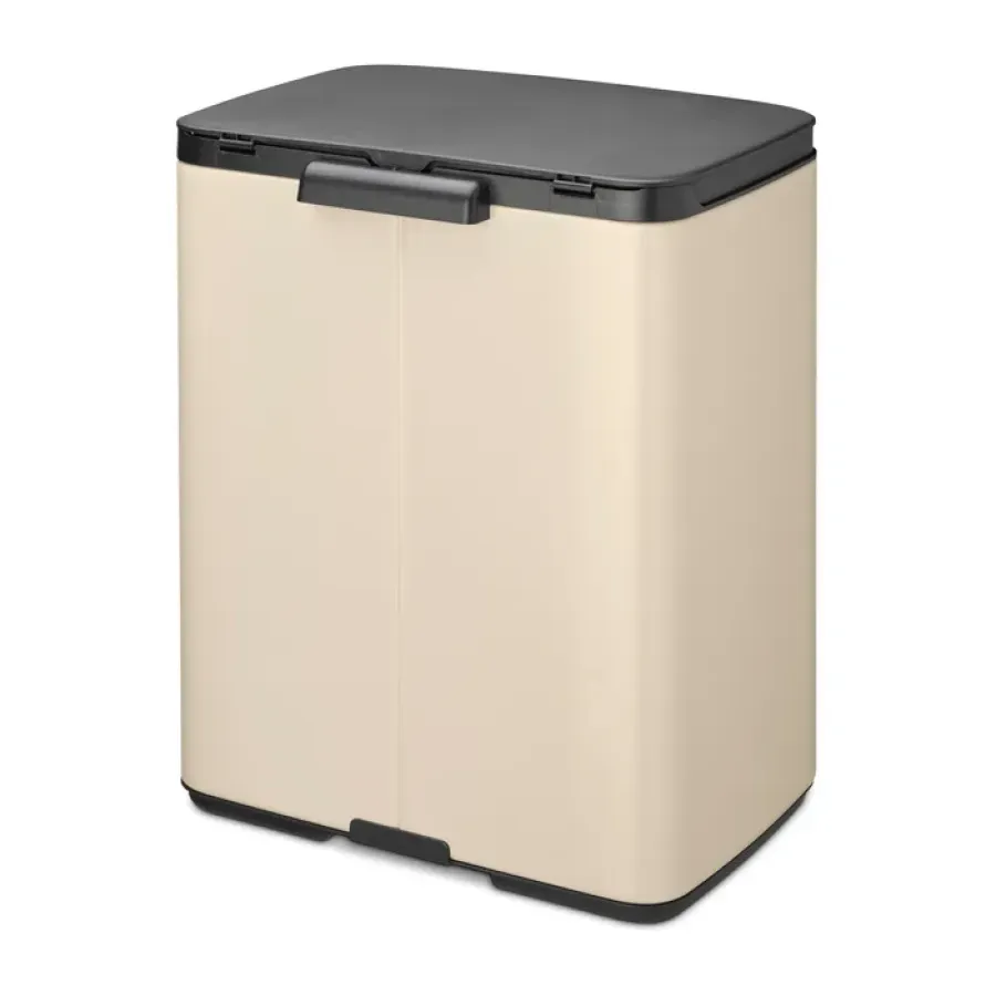 Brabantia Bo afvalemmer 12 l, Soft Beige< Pedaalemmers