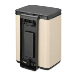 Brabantia Bo afvalemmer 4 l, Soft Beige< Pedaalemmers