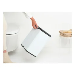 Brabantia Bo afvalemmer 12 l, Wit< Pedaalemmers