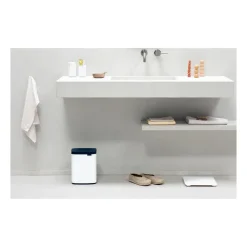 Brabantia Bo afvalemmer 7 l, Wit< Pedaalemmers
