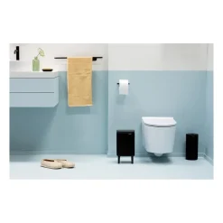 Brabantia Bo afvalemmer hoog 4 l, Matzwart< Pedaalemmers
