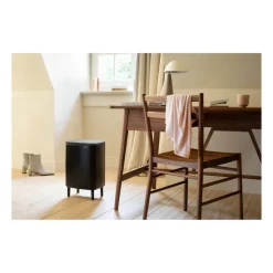 Brabantia Bo afvalemmer hoog 12 l, Matzwart< Pedaalemmers