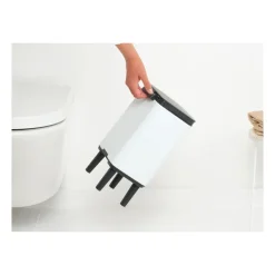 Brabantia Bo afvalemmer hoog 4 l, Wit< Pedaalemmers
