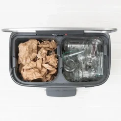 Brabantia Bo bin pedaalemmer 2x30 L, Mat staal< Pedaalemmers