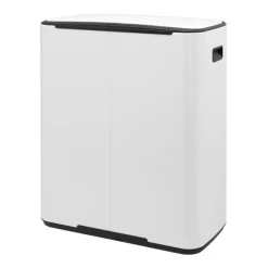 Brabantia Bo bin pedaalemmer 2x30 L, White< Pedaalemmers