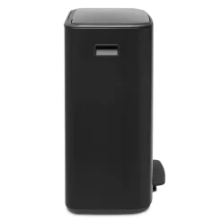 Brabantia Bo bin pedaalemmer 2x30 L, Zwart< Pedaalemmers