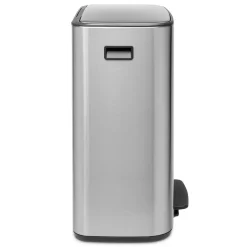 Brabantia Bo pedaalemmer 60 L, Mat staal< Pedaalemmers